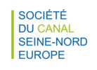 Logo : Société du Canal Seine-Nord Europe